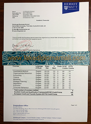 Tips For Create The Heriot-Watt University Fake Transcript