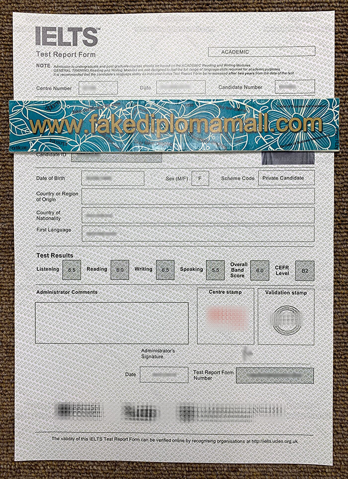 IELTS Fake Certificate Quickly Get a Fake IELTS Transcript in Middle East