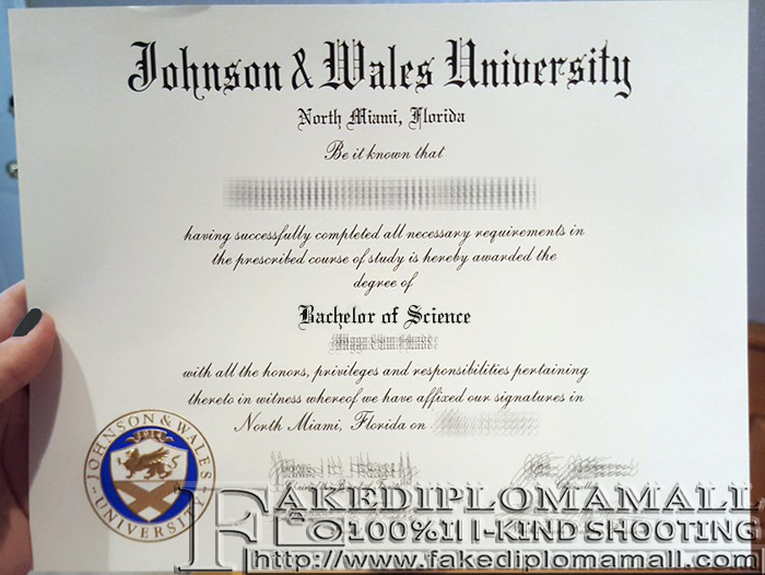 JWU fake Diploma Johnson & Wales University Degree, How To Buy JWU Fake Diploma Online?