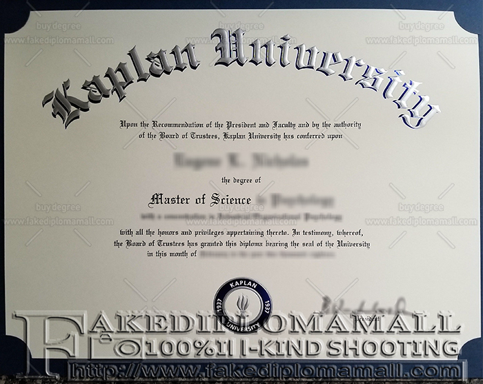 Kaplan University Fake Diploma Purchase The Kaplan University Fake Diploma in Top Quality