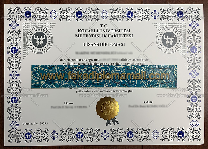 Kocaeli Universitesi Fake Diploma How To Buy A Fake Kocaeli Universitesi Degree With Transcript?