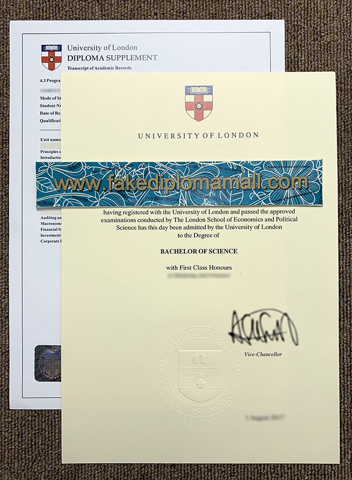 LSE Fake Diploma I Cant Graduate From The University of London Fake UoL Degree
