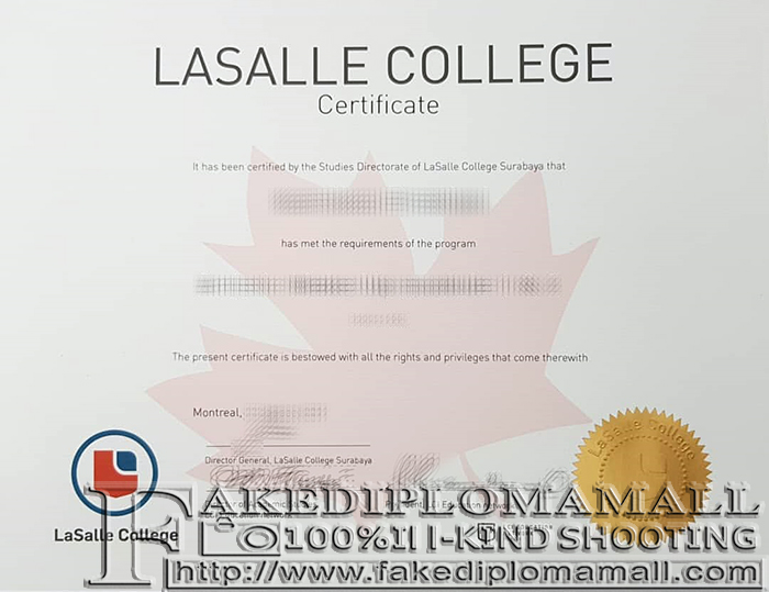 Lasalle College Fake Diploma How To Buy Lasalle College Fake Diploma?