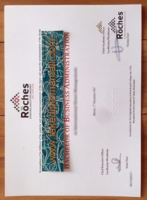 Les Roches Fake Degree Certificate 293x400 Samples