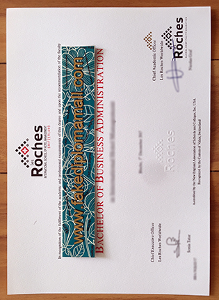 Buy Les Roches International School of Hotel Management Fake Diploma