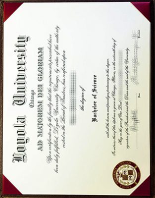 Loyola University Chicago Fake Degree 313x400 Samples