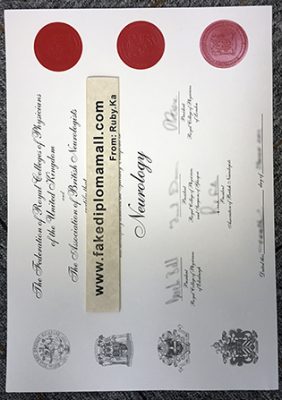MRCPUK Fake Certificate 282x400 Samples