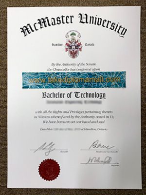 McMaster University Fake Diploma 300x400 Samples