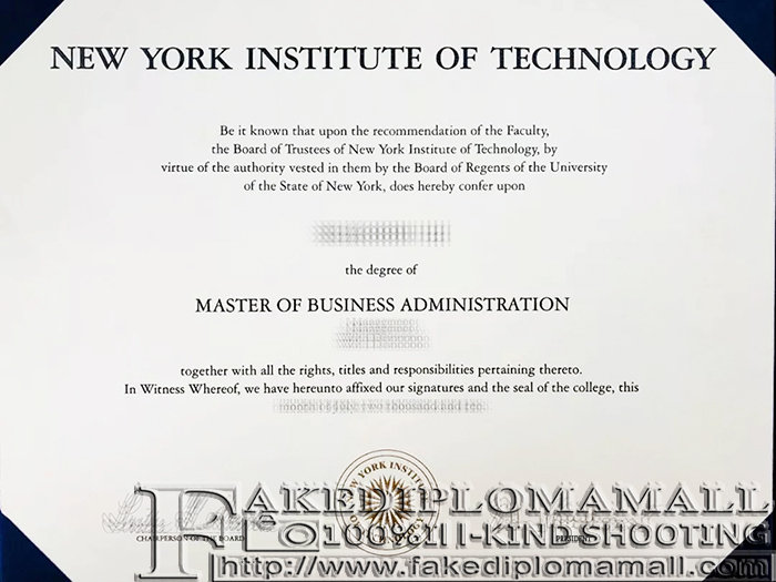 NYIT Fake Diploma