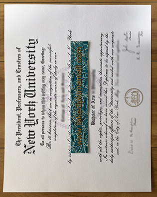 New York University Fake Degree – Buy Fake NYU Diploma