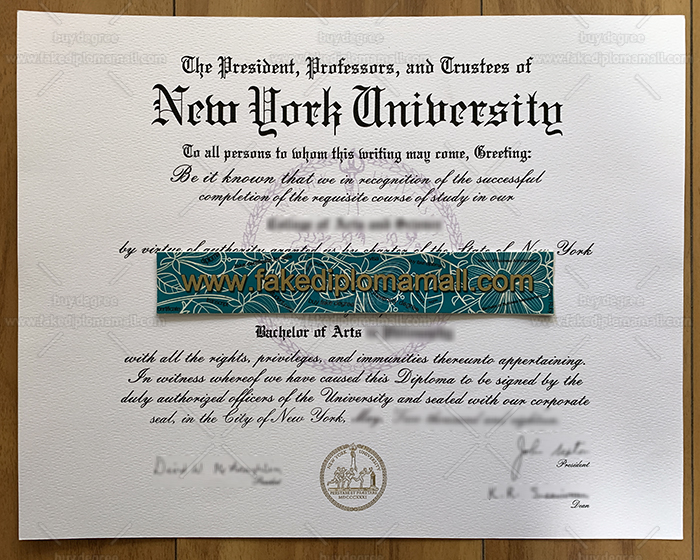 New York University Fake Diploma New York University Fake Degree   Buy Fake NYU Diploma