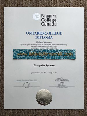 Niagara College Canada Degree Certificate 300x400 Samples