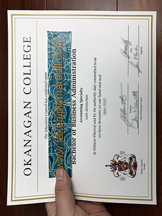 Okanagan College Fake Degree, How to Get A Fake Diploma in Canada?