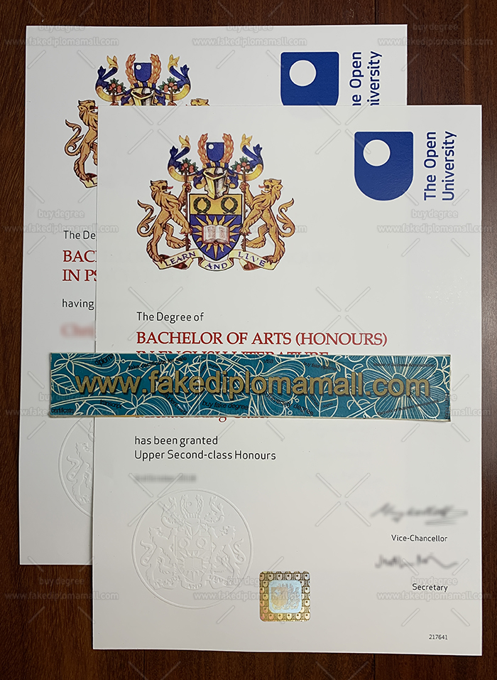 Open University Fake Diploma Is It Reliable To Buy The Fake Open University Honours Degree?