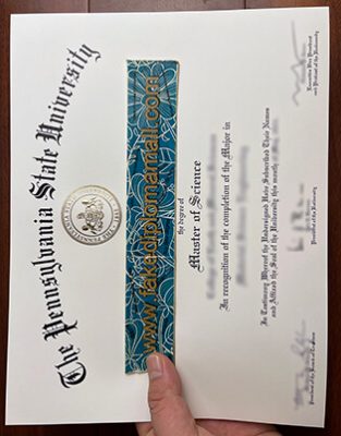 Penn State Fake Diploma 313x400 Samples