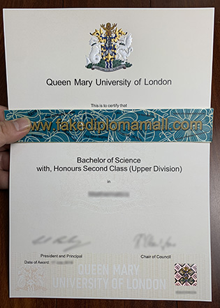 Fake QMUL Diploma, Buy Queen Mary University of London Fake Degree