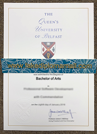 How To Buy Queens University Belfast Fake Degree Certificate Online