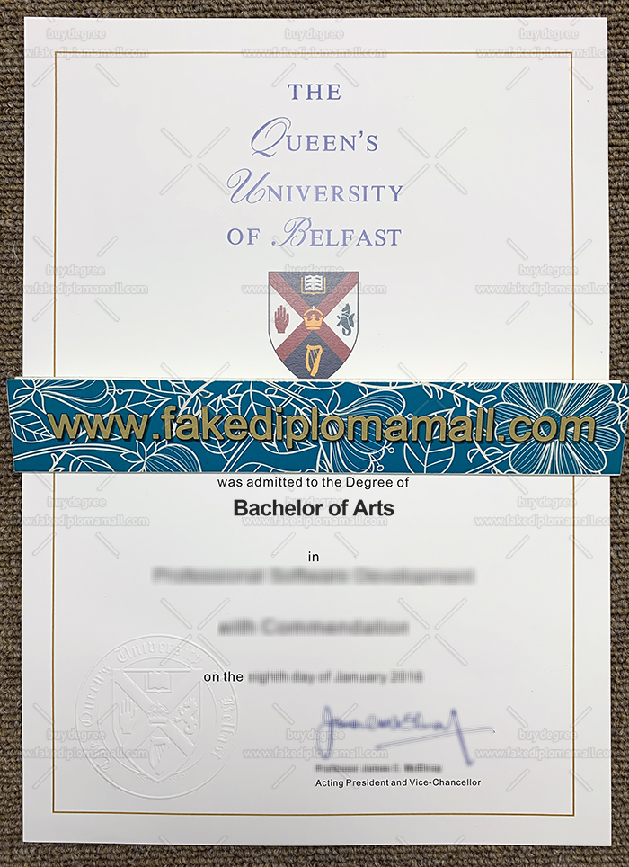 Queens University Belfast Fake Diploma How To Buy Queens University Belfast Fake Degree Certificate Online