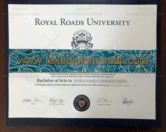 Royal Roads University Fake Diploma
