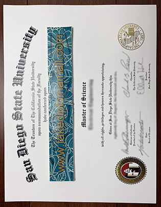 San Diego State University Degree, Where To Buy SDSU Diploma?