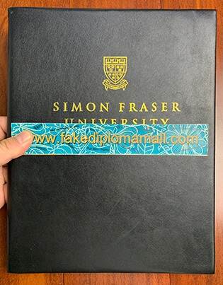 Buy SFU Fake Diploma Leather Sheath, SFU Diploma Cover