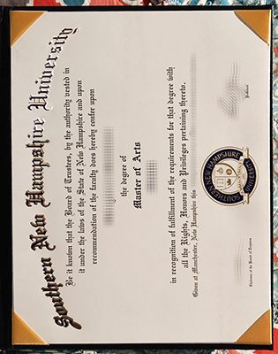 Southern New Hampshire University Fake Degree 315x400 Samples