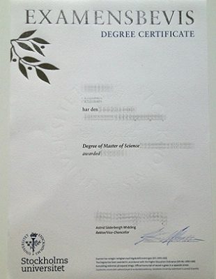 How To Get A Sweden Degree? Buy the Stockholm University Fake Diploma.