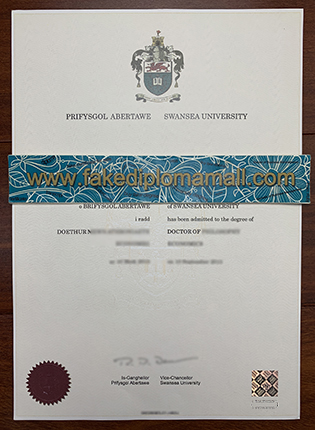 Swansea University Fake Degree Sample – UK Degree Certificates