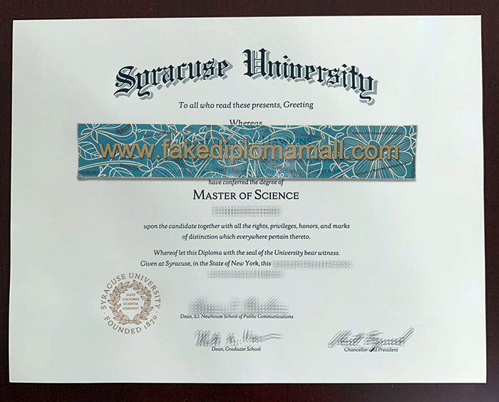 Syracuse University Fake Diploma Proof That Syracuse University MSc Fake Diploma Is Exactly What You Are Looking For
