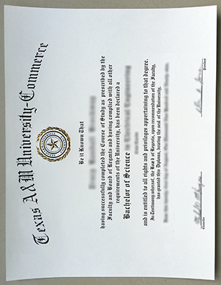 Are You Interested In A Fake Texas A&M University-Commerce Degree Certificate?