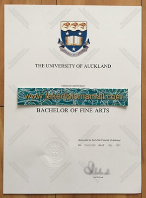 The University of Auckland Fake Degree 294x400 Samples