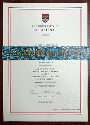 The University of Reading Bachelor’s Degree, How to Buy Fake Diploma?