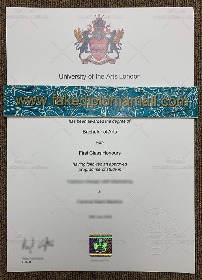 UAL Fake Degree 700 How To Buy Fake UAL Diploma in London?