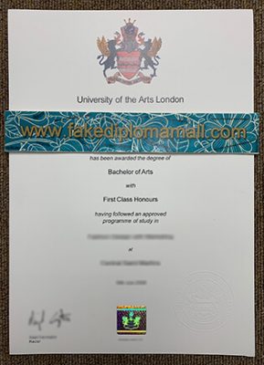 UAL Fake Diploma 315 289x400 Samples