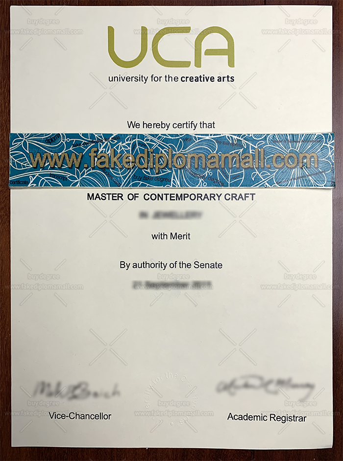 UCA Fake Diploma Fast To Get A Fake UCA Degree. Fake University for the Creative Arts Diploma in UK