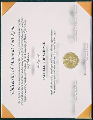 UMaine Fort Kent Fake Diploma 312x400 Samples