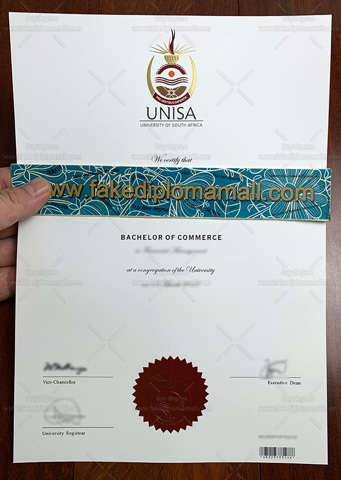 UNISA Fake Diploma 700 UNISA Fake Diploma, How to Buy South African Diploma