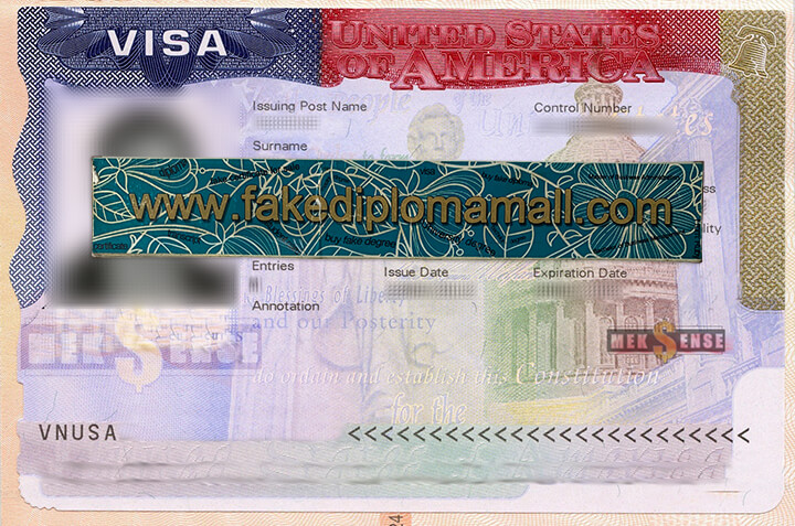 US Fake VISA How to Get a Fake VISA in the USA?