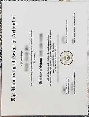 The Best Quality of University of Texas Arlington Fake Diploma
