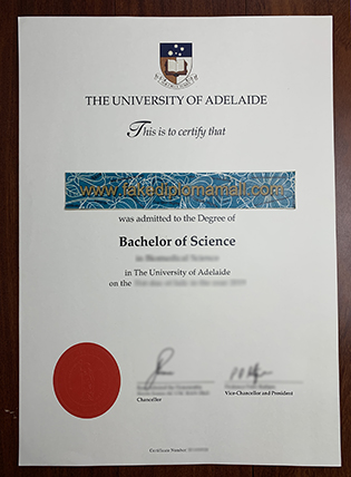 Buy The University of Adelaide Fake Diploma