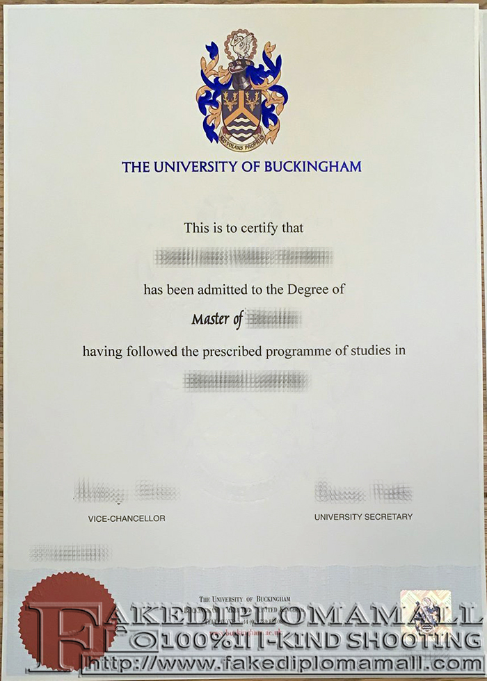 University of Buckingham Fake Diploma Is It Safe To Buy Fake University of Buckingham Degree Online?