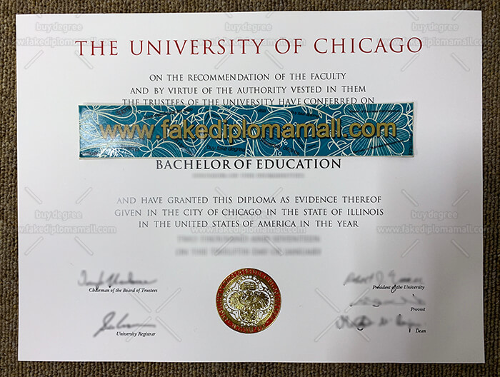 University of Chicago Fake Diploma Buy The University of Chicago Fake Diplomas in Illinois