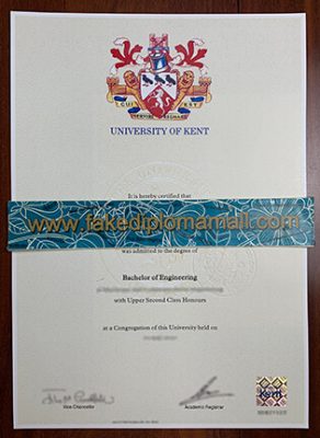 University of Kent Degree Certificate 292x400 Samples