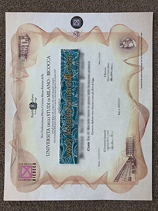 Get a Fake University of Milano-Bicocca Diploma Duplicate