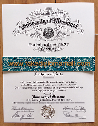 How To Buy A Fake University of Missouri Degree, Mizzou Fake Diploma