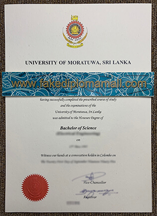 Buy University of Moratuwa Fake Degree From Sri Lanka