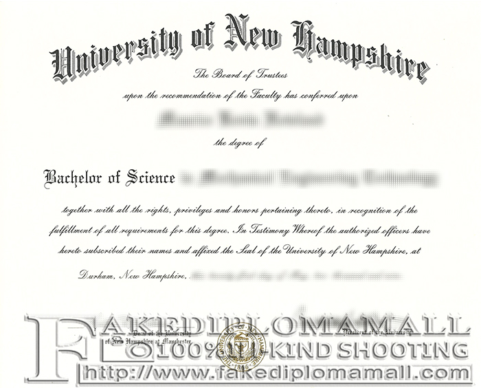 University of New Hampshire Fake Diploma Buy A Fake Degree From University of New Hampshire