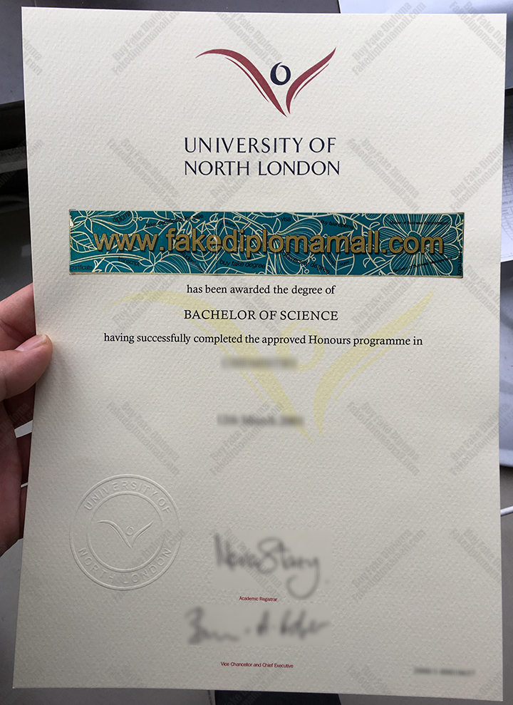 University of North London Fake Degree Who can Make the Fake University of North London Diploma?