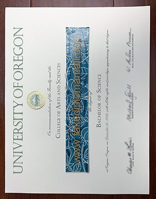 University of Oregon Fake Degree 315x400 Samples