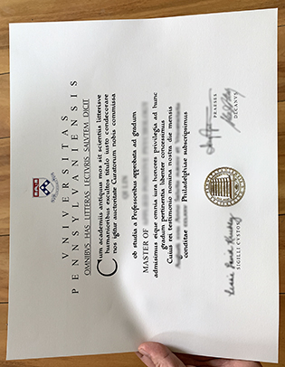 UPenn Degree Certificate, Fake University of Pennsylvania Diploma